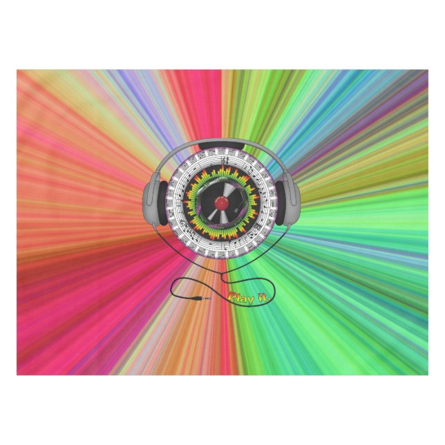 Music of Life Tablecloth (Front (Horizontal))