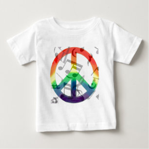 Music of peace_ baby T-Shirt