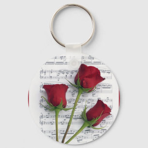 Music of Roses Keychain