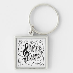 Music of the heart_ keychain