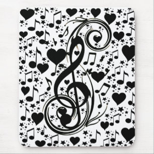 Music of the heart_ mouse pad