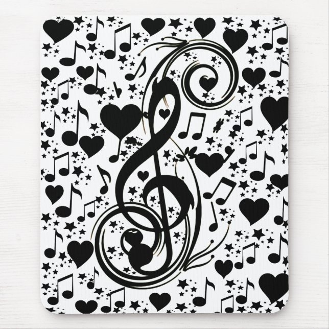 Music of the heart_ mouse pad (Front)
