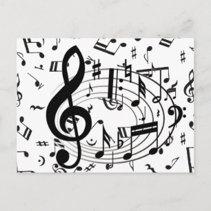 Music of the heart_ postcard