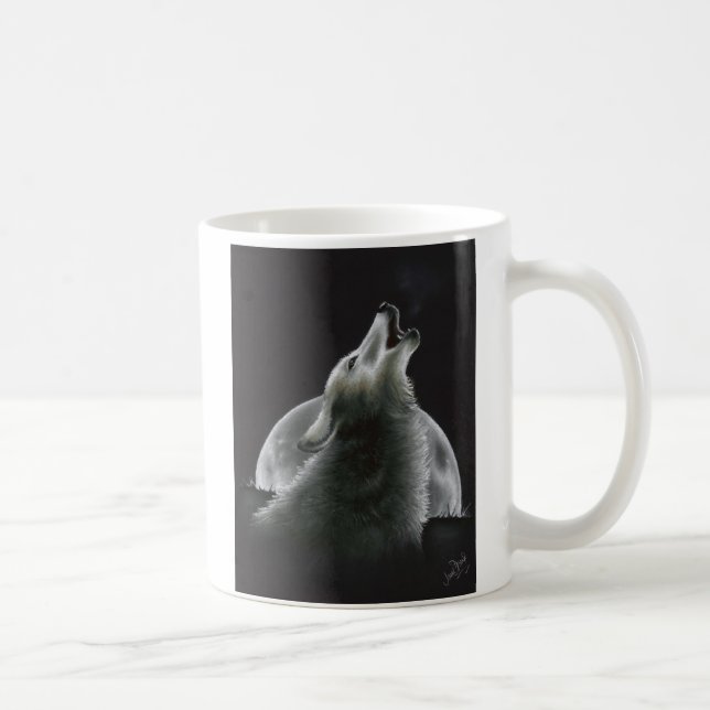 Music of the Night - Wolf Mug (Right)