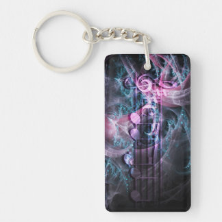 Music of Time Acrylic Keychain