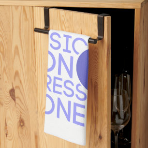 music on stress gone kitchen towel