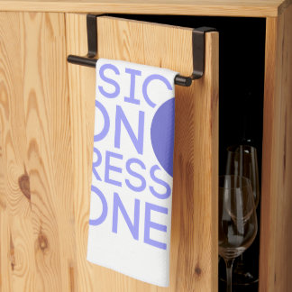 music on stress gone kitchen towel