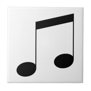 Music One Black Beam Note, Tile