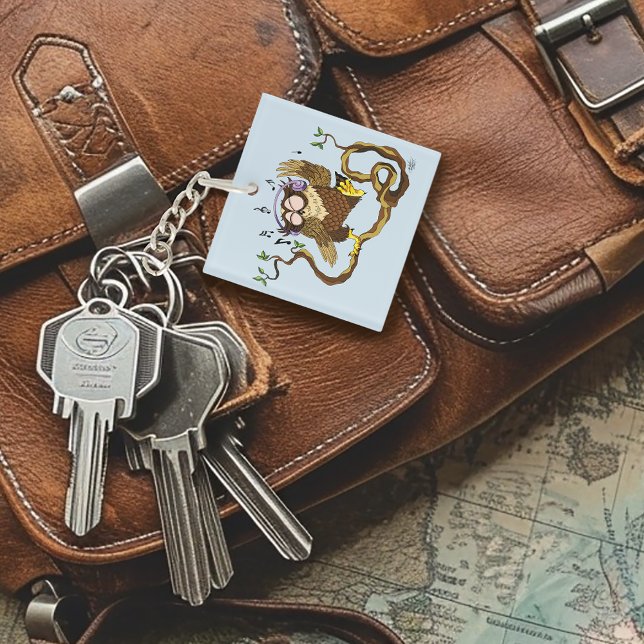 Music Owl Keychain (Creator Uploaded)