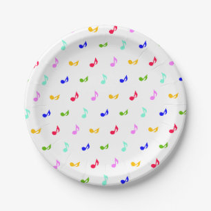 MUSIC PAPER PLATE