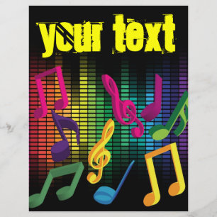 Music Party Background Flyer