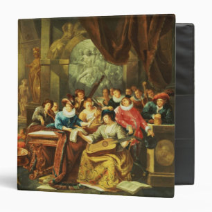 Music Party in a Palatial Interior with Binder