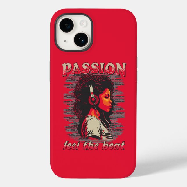 Music passion feel the beat Case-Mate iPhone case (Back)