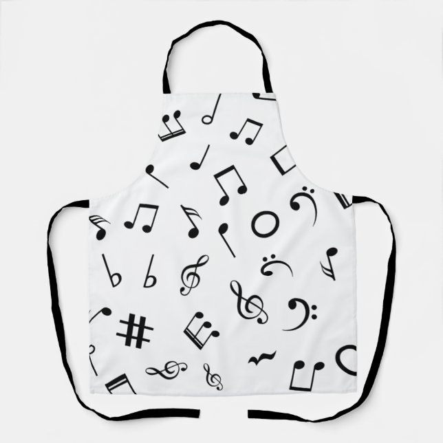 Music pattern apron (Front)