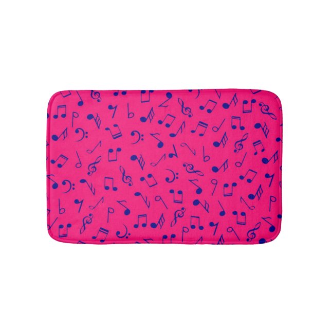 Music pattern bath mat (Front)