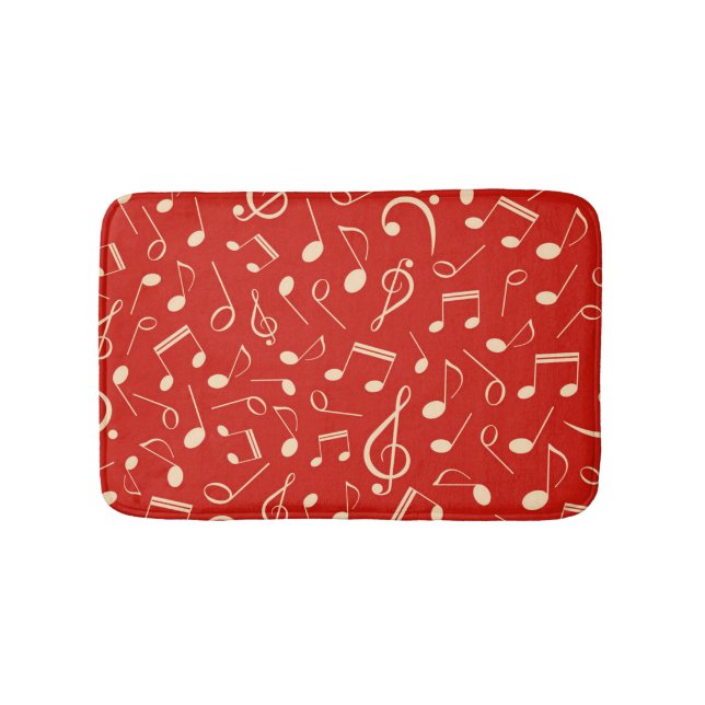 Music pattern bath mat (Front)