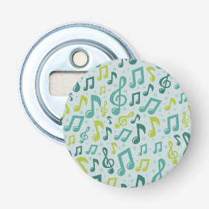 Music pattern bottle opener