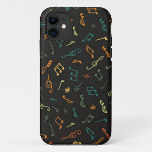 Music pattern iPhone 11 case