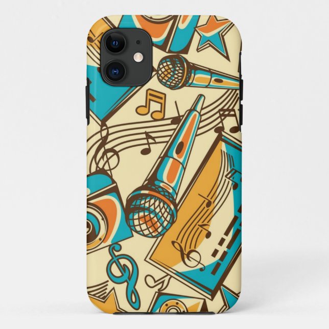 Music pattern Case-Mate iPhone case (Back)