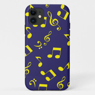 Music pattern iPhone 11 case