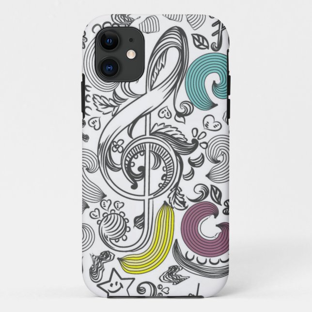 Music pattern Case-Mate iPhone case (Back)