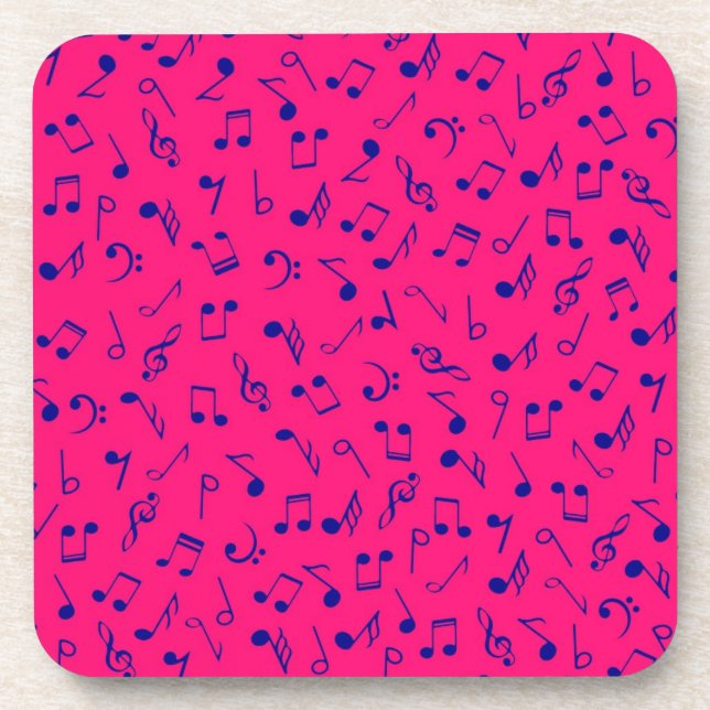 Music pattern coaster (Front)