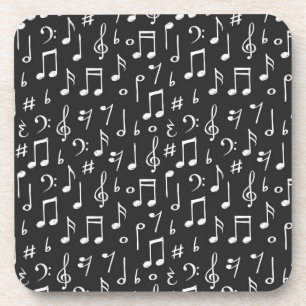Music pattern coaster