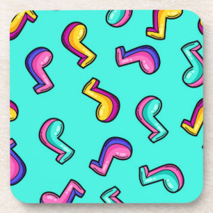 Music pattern coaster