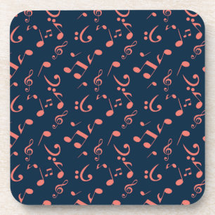Music pattern coaster