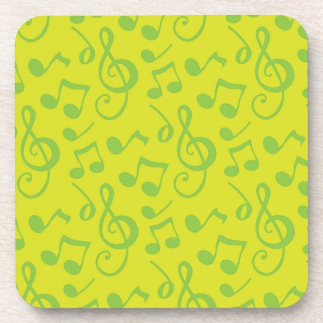 Music pattern coaster (Front)