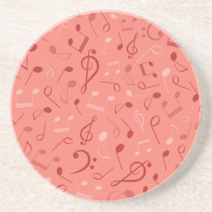 Music pattern coaster