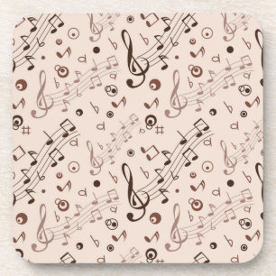 Music pattern coaster