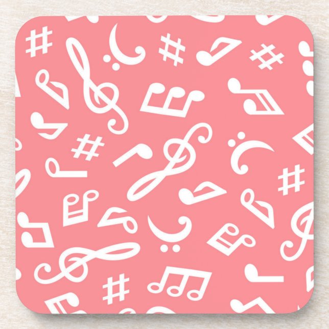 Music pattern coaster (Front)