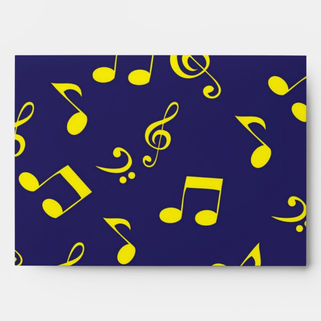 Music pattern envelope (Front)