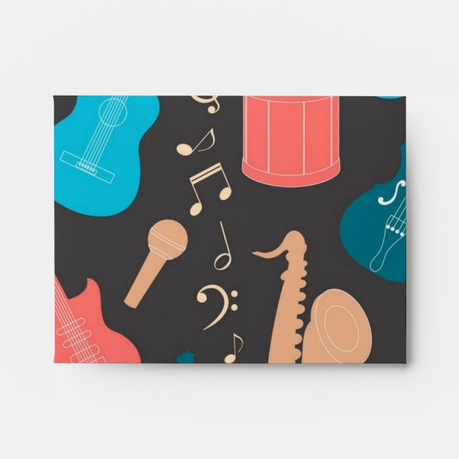 Music pattern envelope (Front)