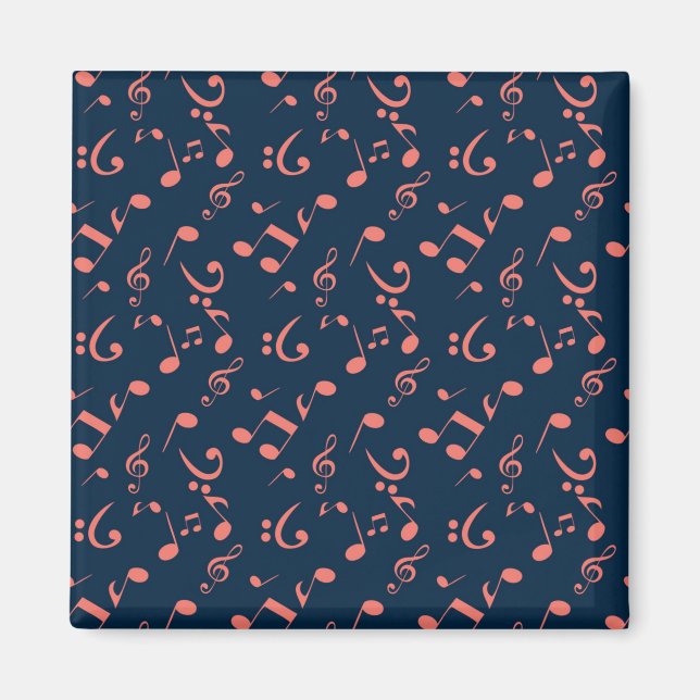 Music pattern magnet (Front)