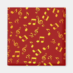 Music pattern magnet