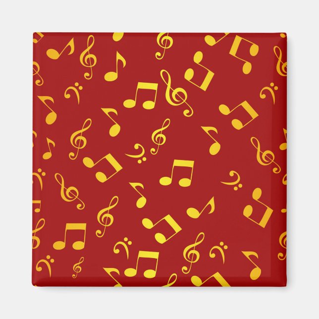 Music pattern magnet (Front)