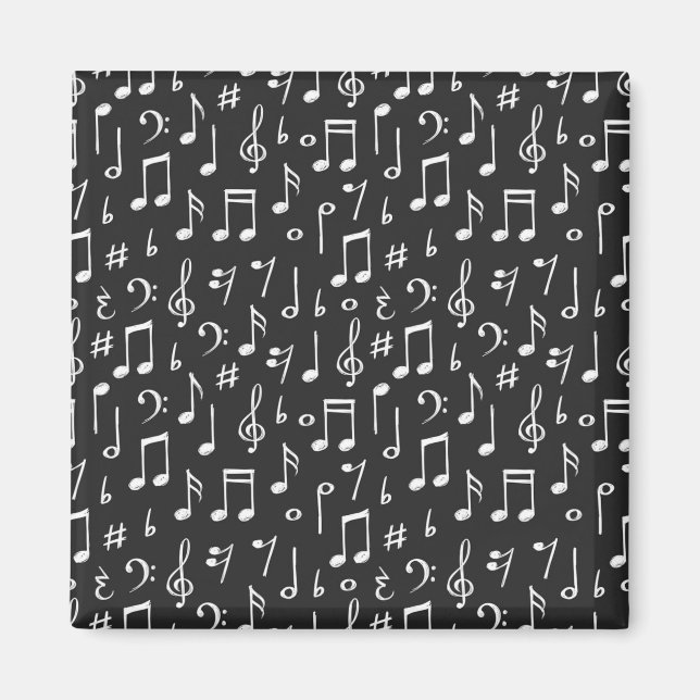 Music pattern magnet (Front)