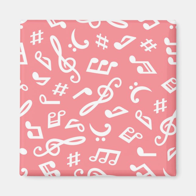 Music pattern magnet (Front)