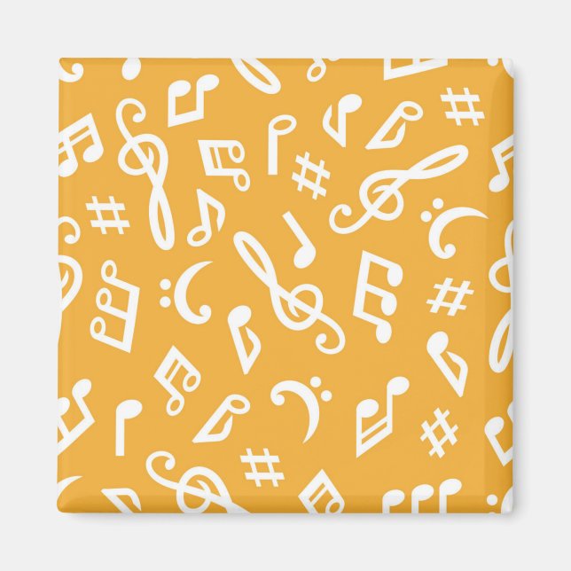 Music pattern magnet (Front)