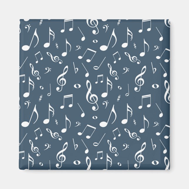 Music pattern magnet (Front)