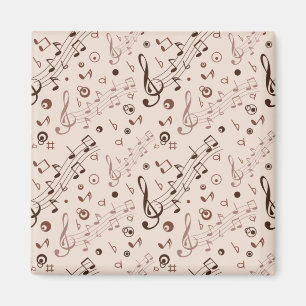 Music pattern magnet