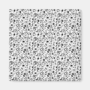 Music pattern magnet