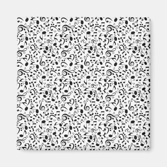 Music pattern magnet (Front)