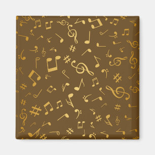 Music pattern magnet