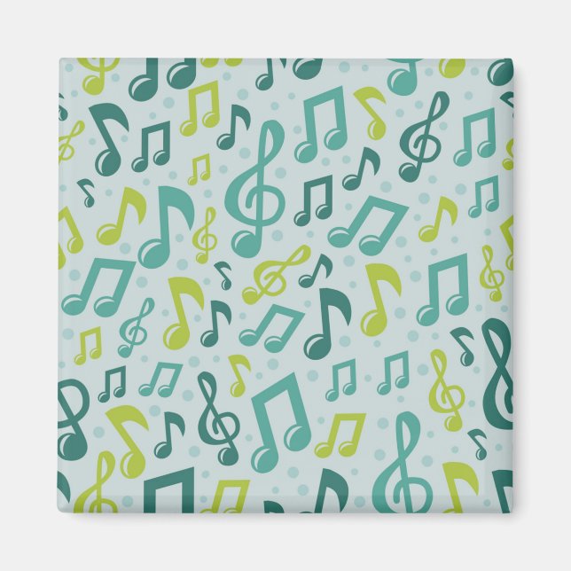 Music pattern magnet (Front)