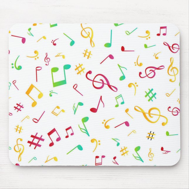Music pattern mouse pad (Front)