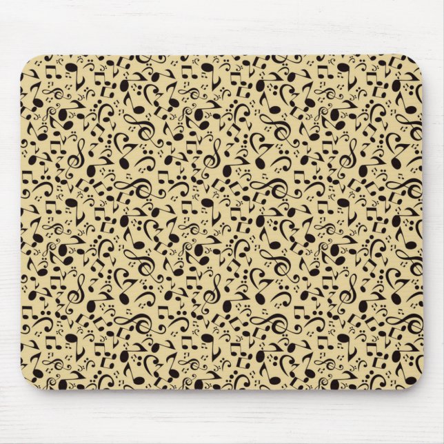 Music pattern mouse pad (Front)