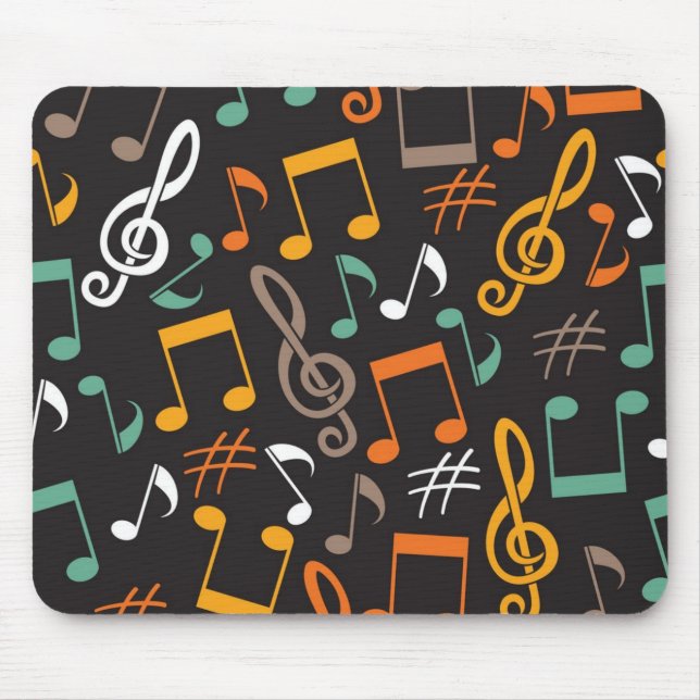 Music pattern mouse pad (Front)